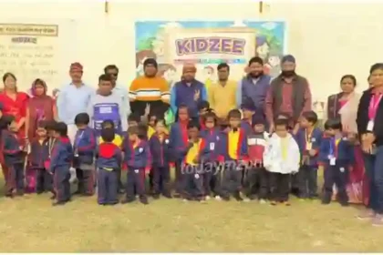 Kachhwa Children celebrated Sports Day in Kidzee Pre School