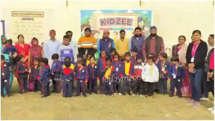 Kachhwa Children celebrated Sports Day in Kidzee Pre School