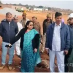 Madihan Under construction Vindhya University inspected for the third time