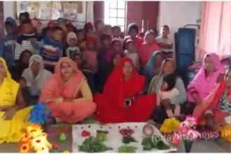 Nutrition day was celebrated at various Anganwadi centers of Chila Mirzapur