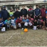 Sonbhadra Football competition organized on the second day