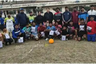 Sonbhadra Football competition organized on the second day