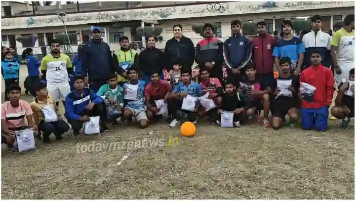 Sonbhadra Football competition organized on the second day