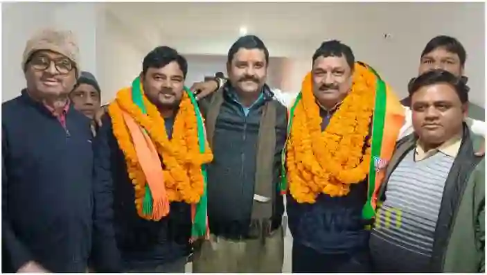 Kachhwa Workers are happy on being appointed as BJP Mandal President