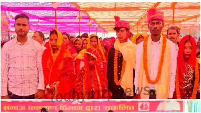 Chief Minister mass marriage was completed safely in Kachhwa