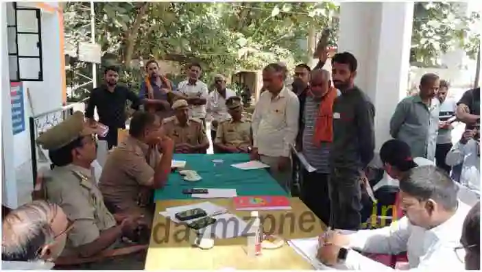 Police station day was organized in Chilh Mirzapur