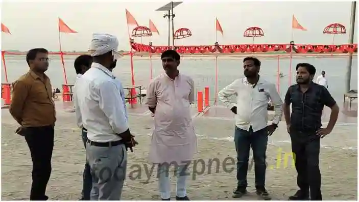 Shyamsundar Keshari reached Vindhyadham for the preparations of Chaitra Navratri