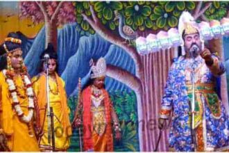 Sonbhadra On the sixth day of Raasleela Dashavatara Leela was staged