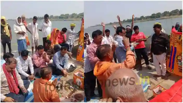 Construction work of Pipa Bridge started at Kolhua Company Ghat in Mirzapur